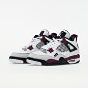 psg x jordan 4 white neutral grey bordeaux