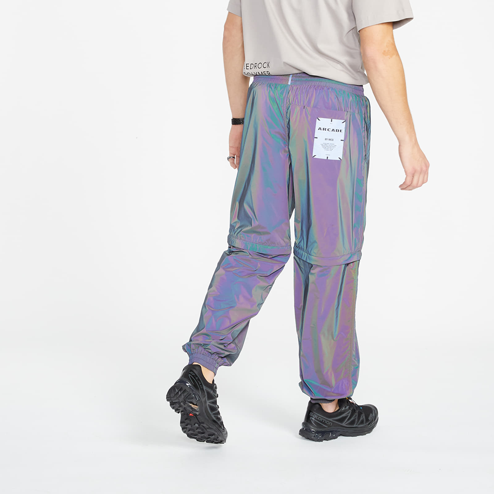Pants and jeans McQ Zip Off Shell Track Pants Multicolor