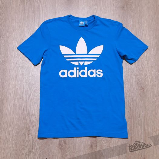 T-Shirts and shirts adidas Originals Trefoil Tee Bluebird Footshop