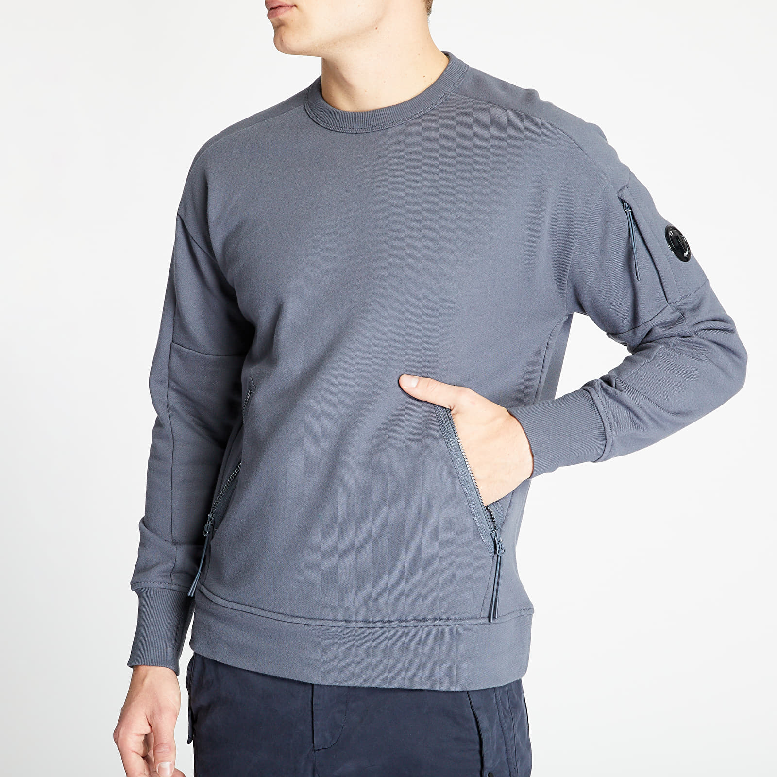Felpe C.P. Company Zipped Sweatshirt Blue