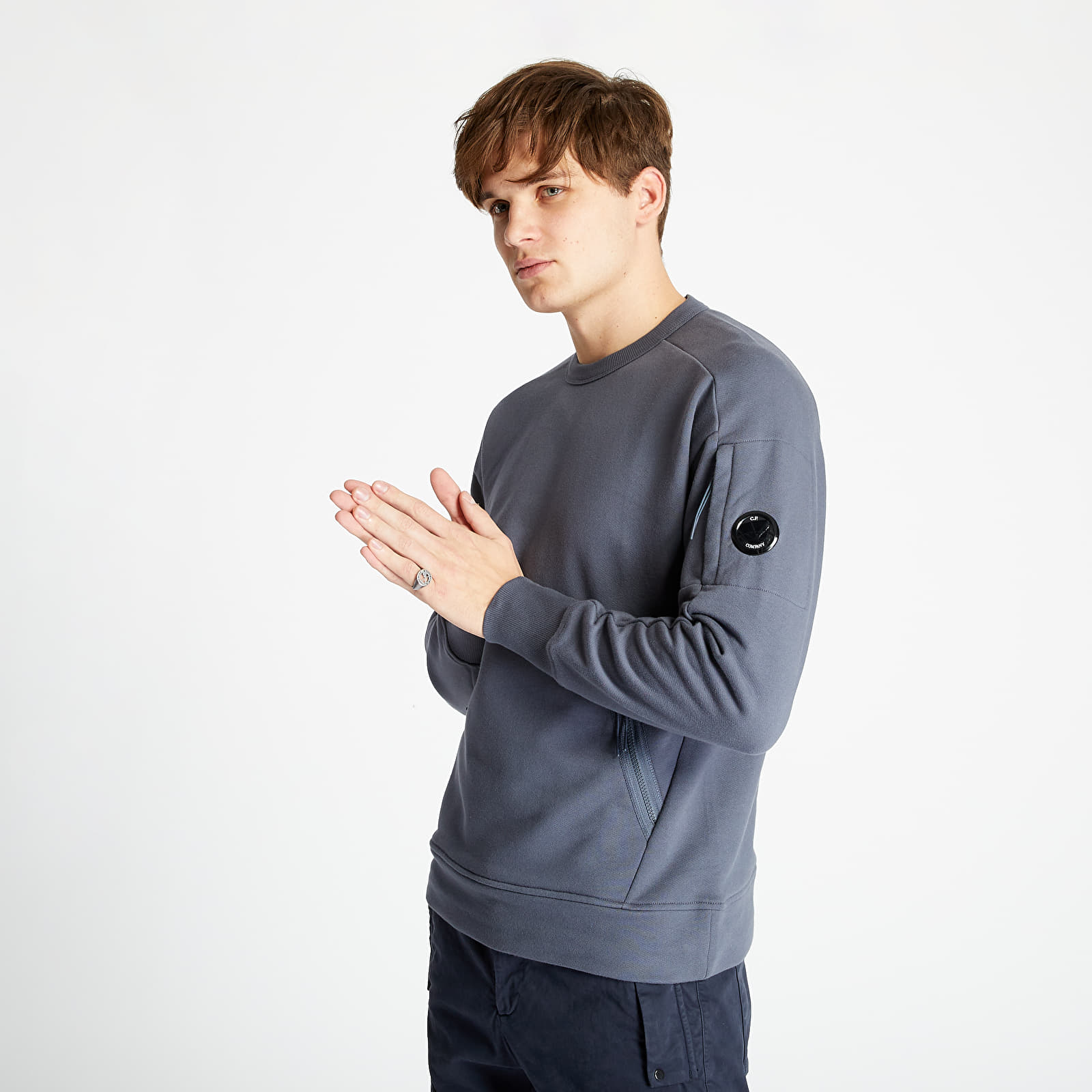Felpe C.P. Company Zipped Sweatshirt Blue