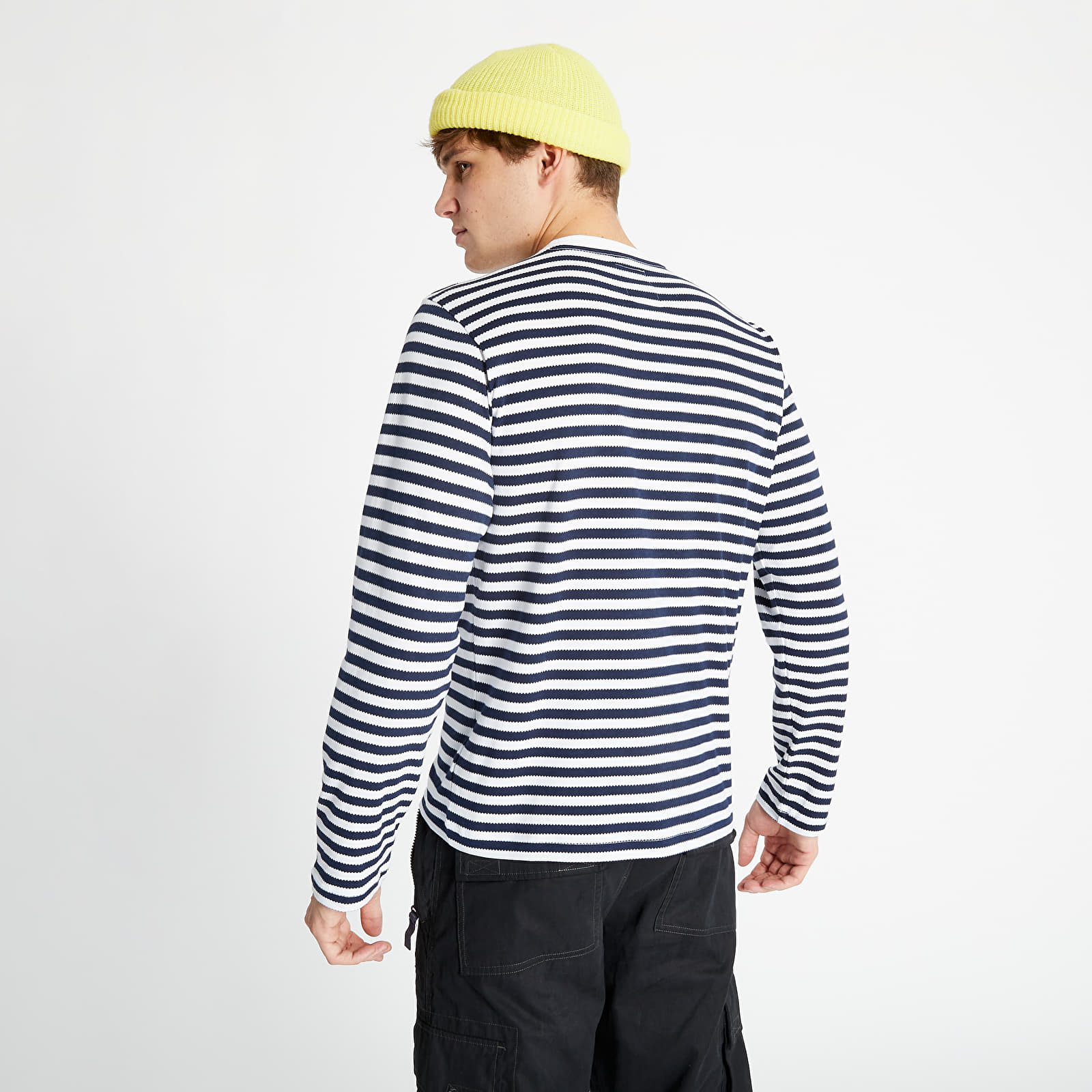 T-Shirts adidas Human Made Longsleeve Tee White/ Collegiate Navy