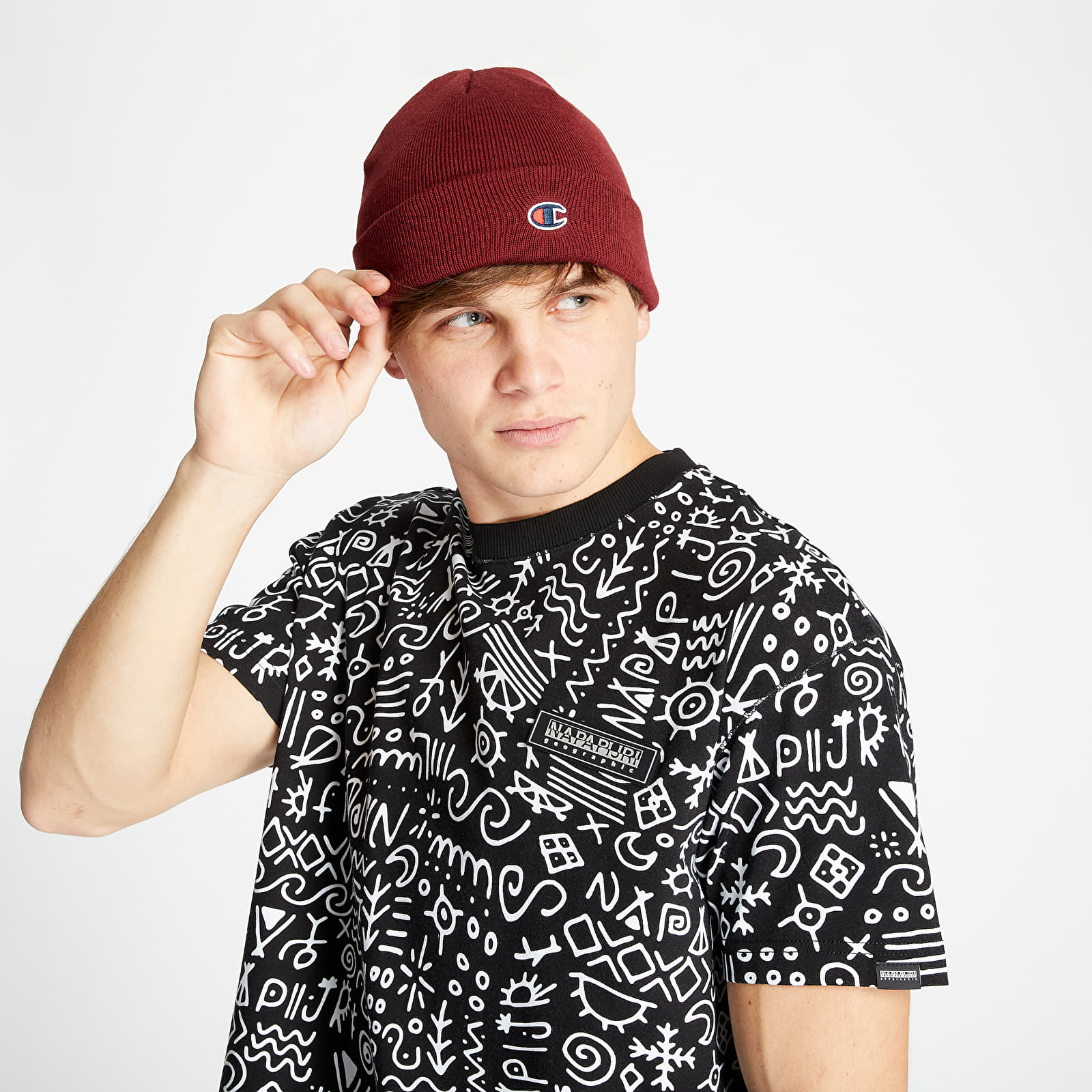 Pólók NAPAPIJRI Noaide Tee Black