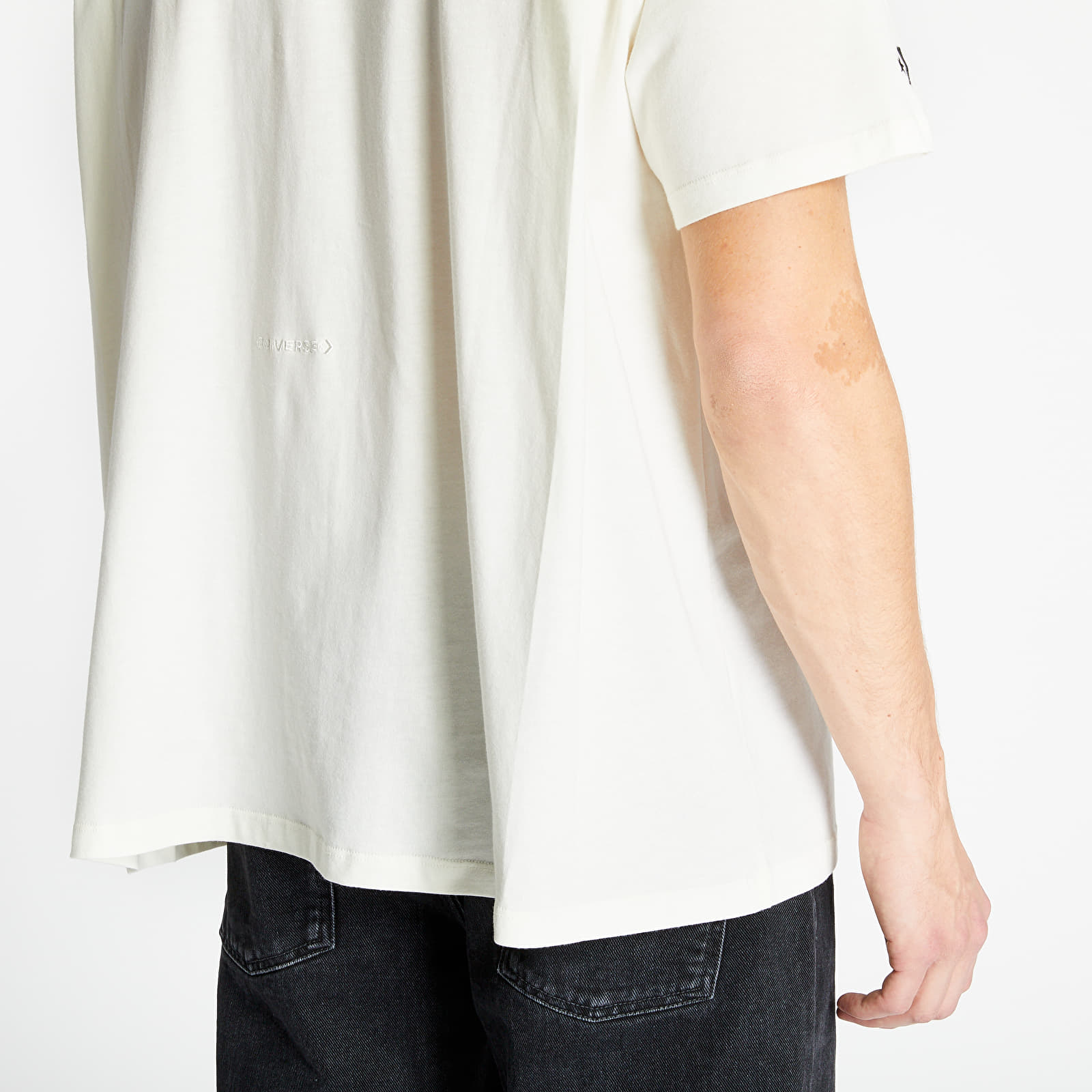 Magliette Converse Shapes Box Tee Off White