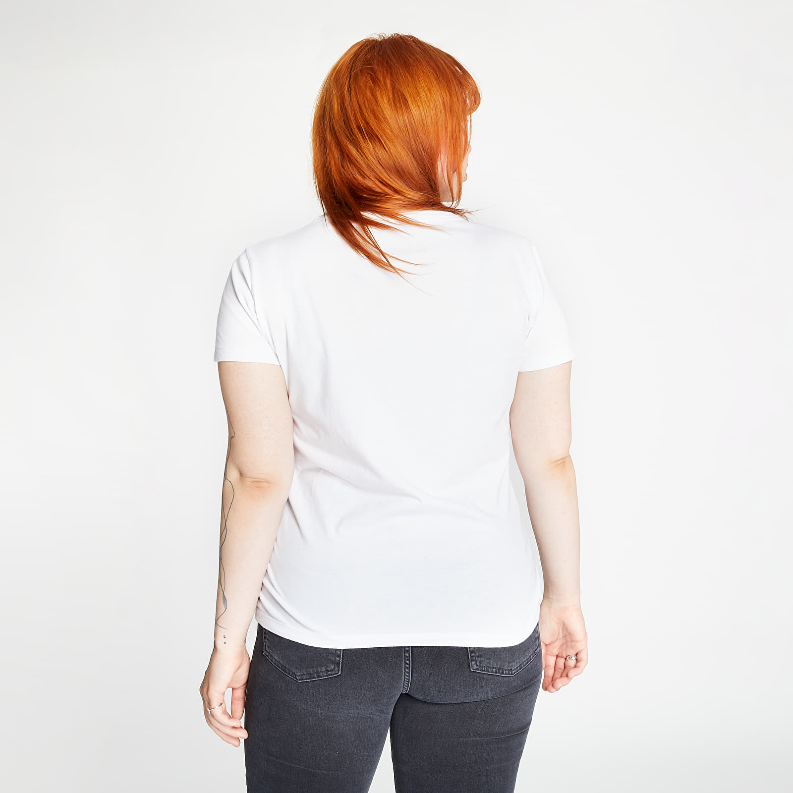 T-shirt MAISON KITSUNÉ Fox Patch Tee White