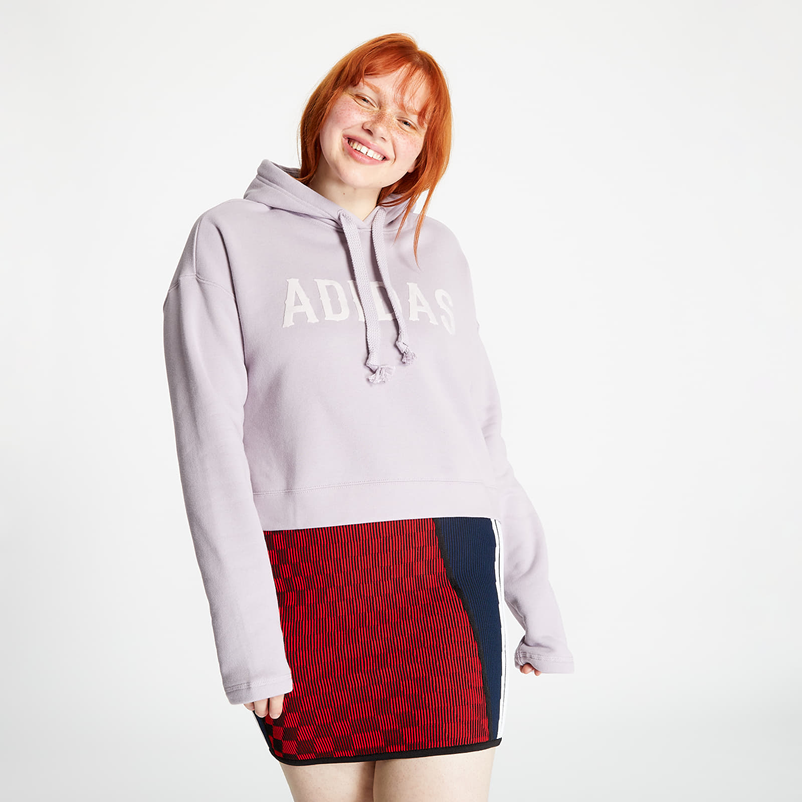 Bluzy adidas Cropped Hoodie Soft Vision
