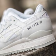 Gel lyte 3 all white best sale