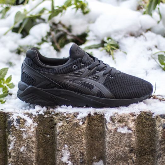 Men s shoes Asics Gel Kayano Trainer EVO Black Black Footshop