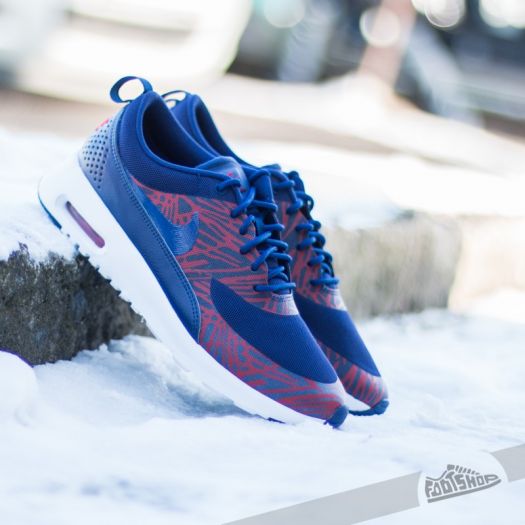 Women's shoes Nike Wmns Air Max Thea Print Loyal Blue/Loyal Blue