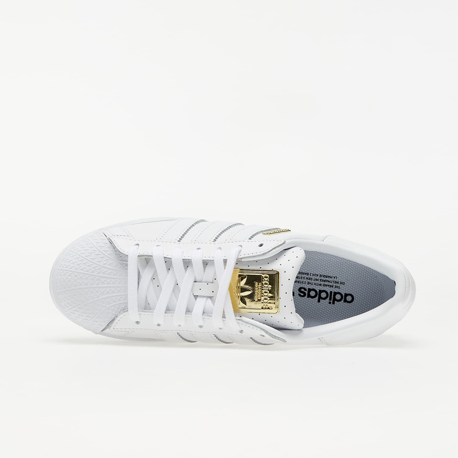 Women s shoes adidas Superstar Bold W Ftw White Gold Metalic Core Black Footshop