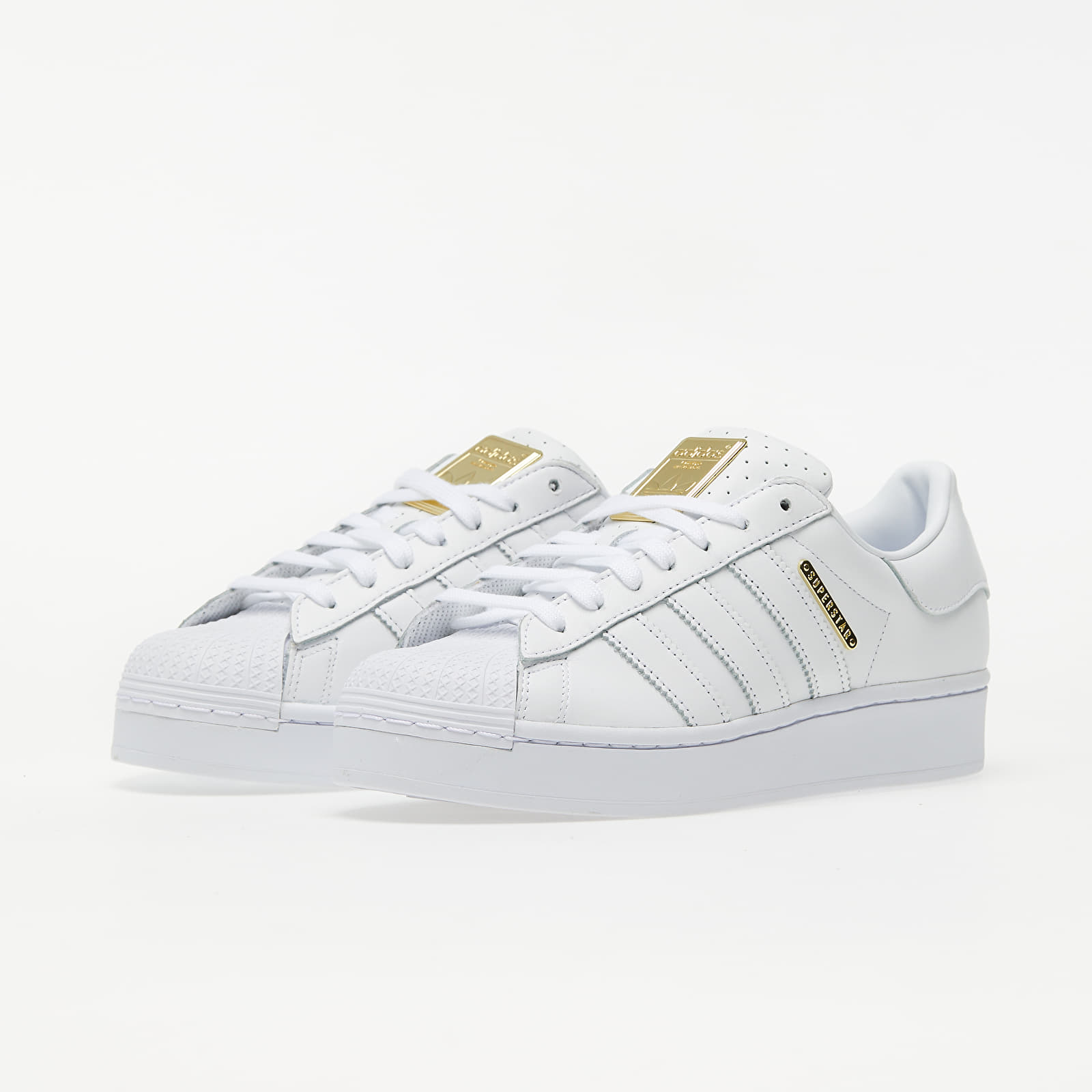 Buty damskie adidas Superstar Bold W Ftw White/ Gold Metalic/ Core Black