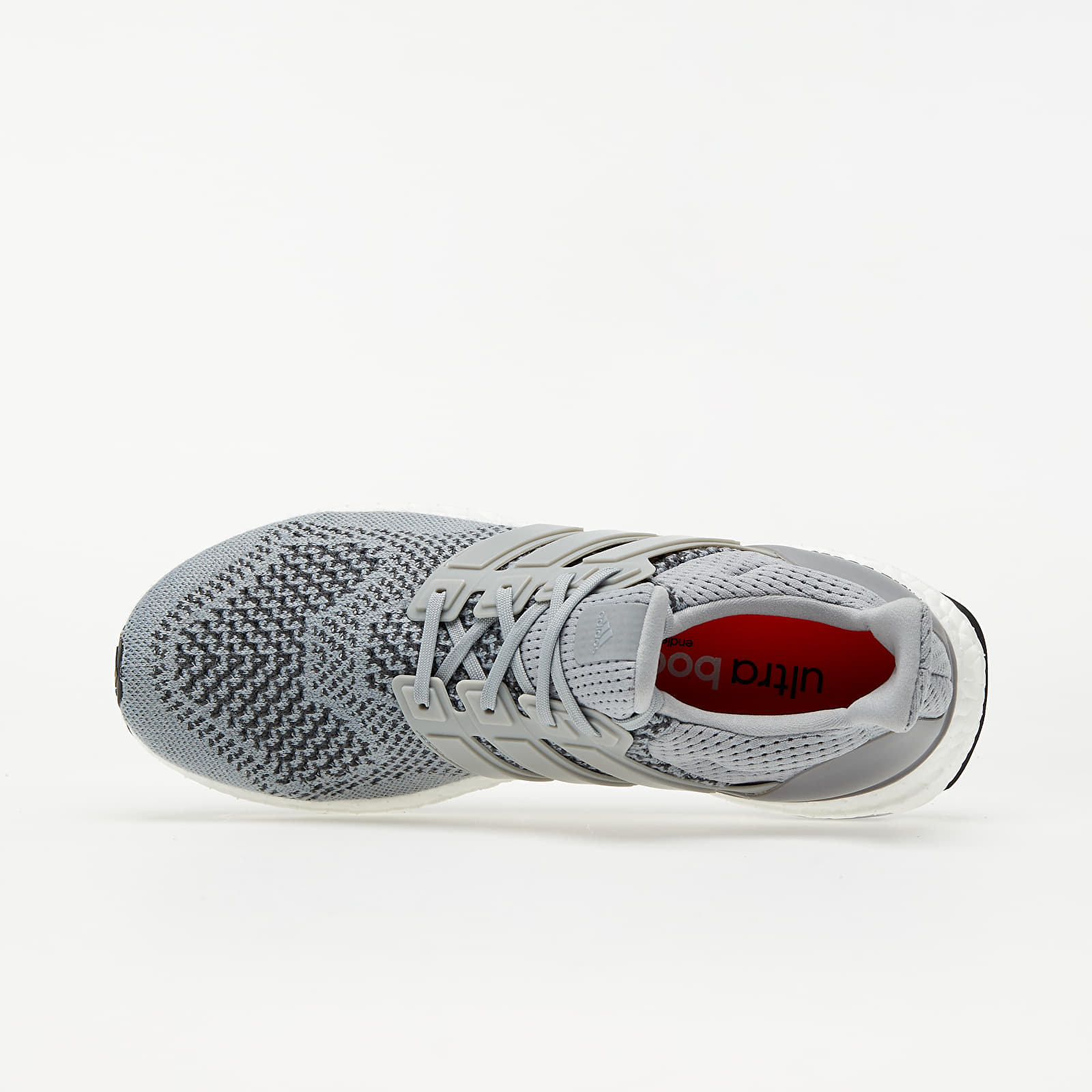 Men's shoes adidas UltraBOOST M Grey/ Silver Metalic/ Solar Red