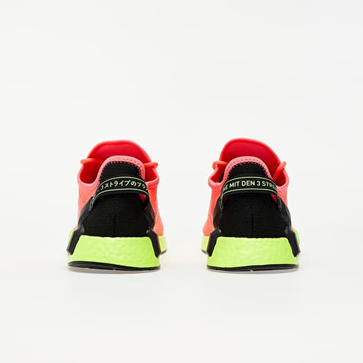 Pink and green nmd top