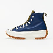 Converse Run Star Hike Hi Navy/ Dark Moss/ Egret