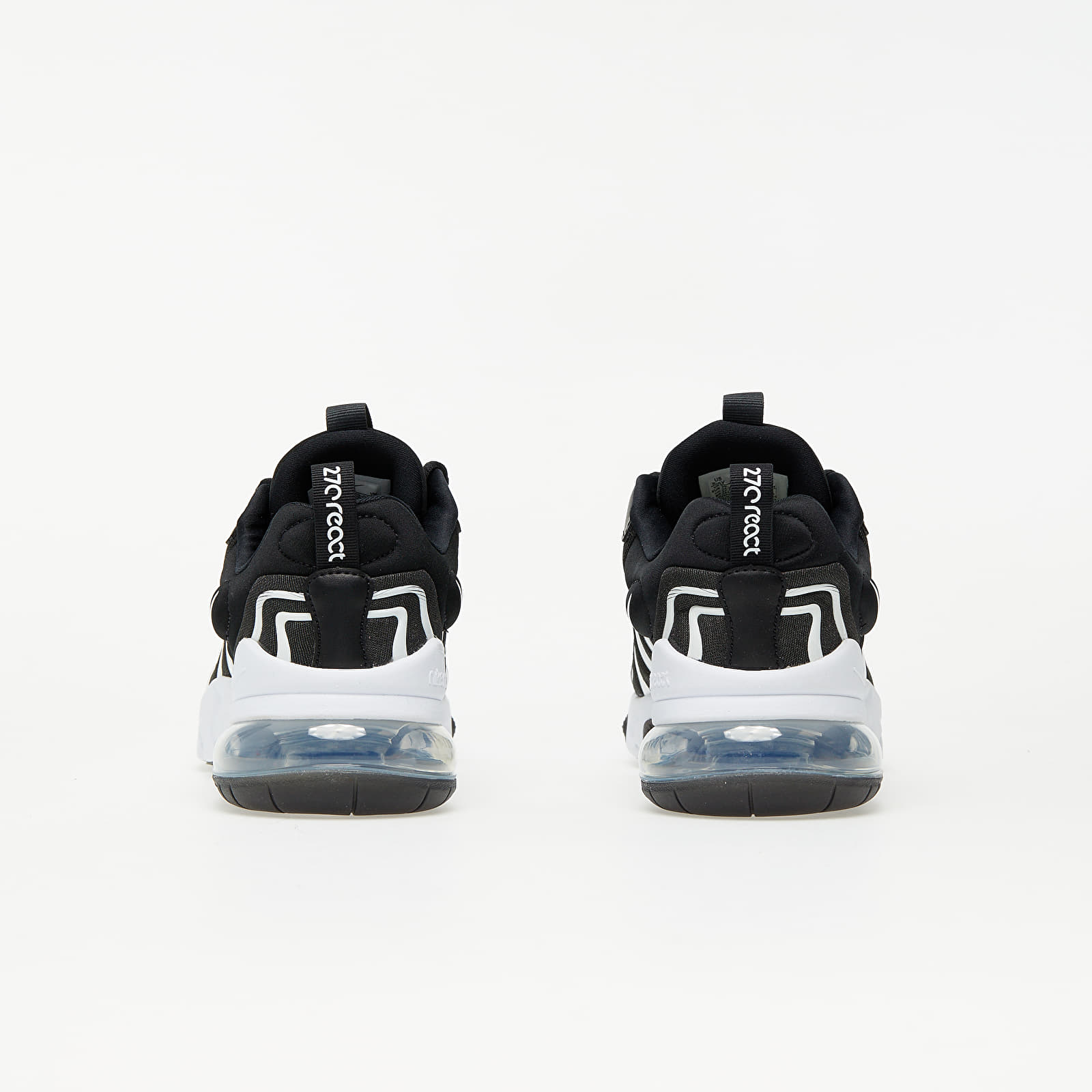 Kids sneakers and shoes Nike Air Max 270 React ENG GS Black