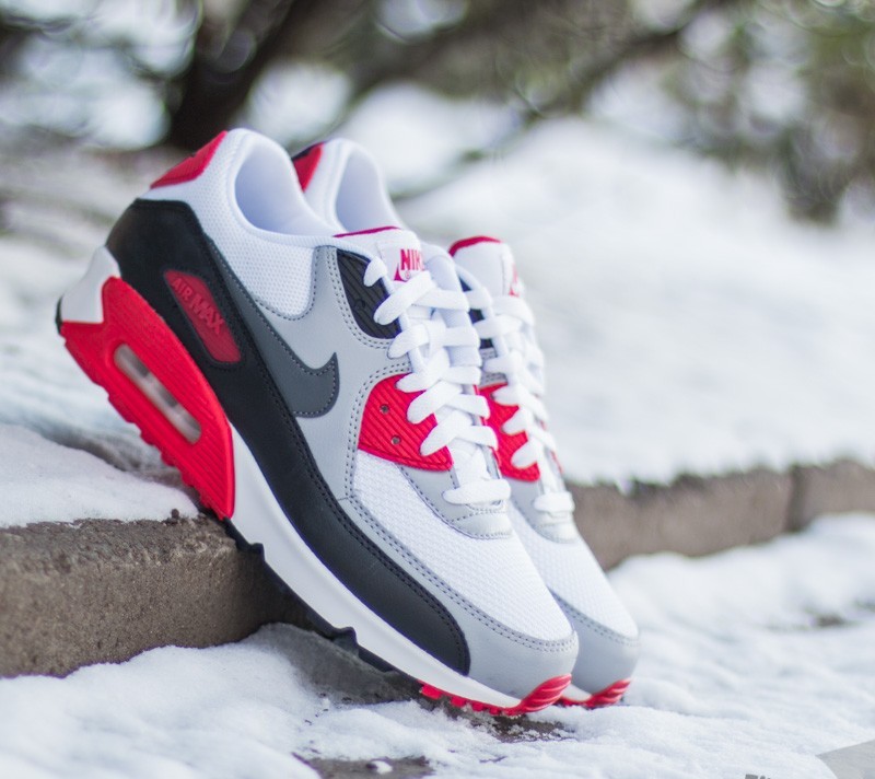 nike air max 90 essential black white grey