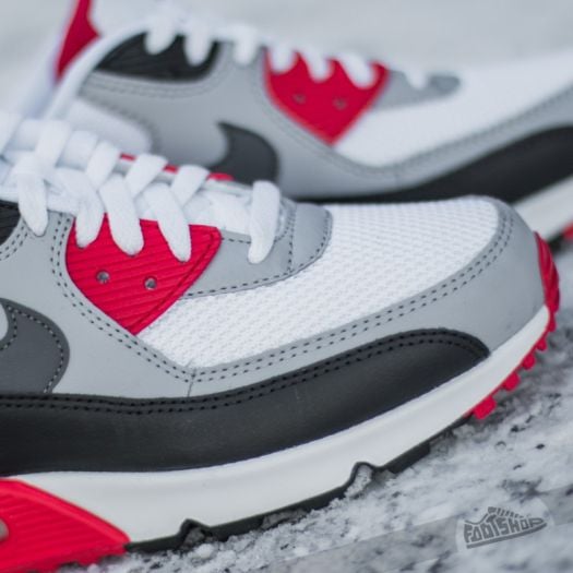 Nike air max '90 essential grey/red/black best sale