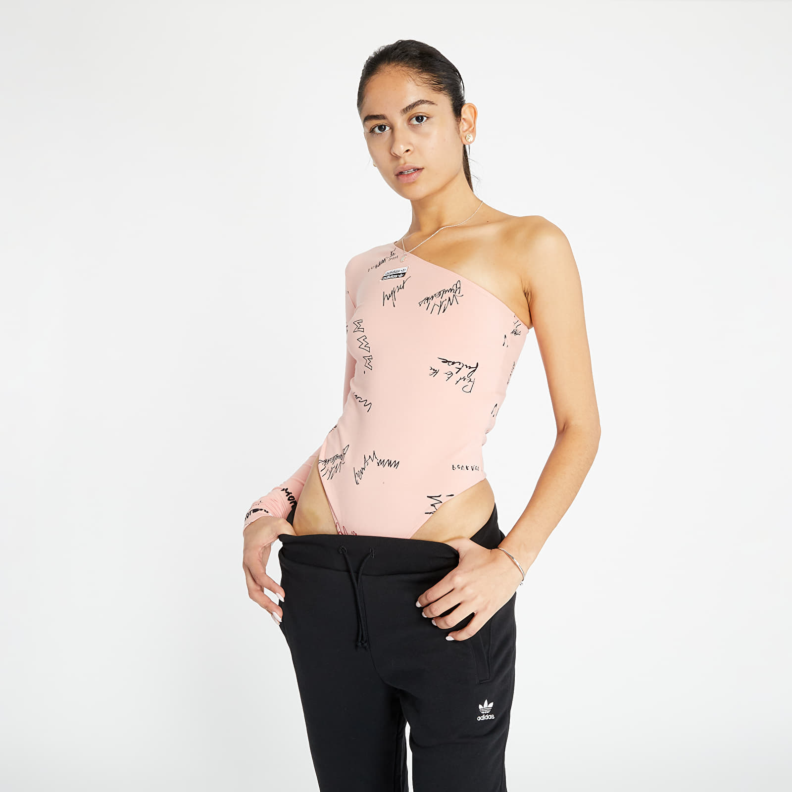 Pólók adidas Body Trace Pink/ Multco