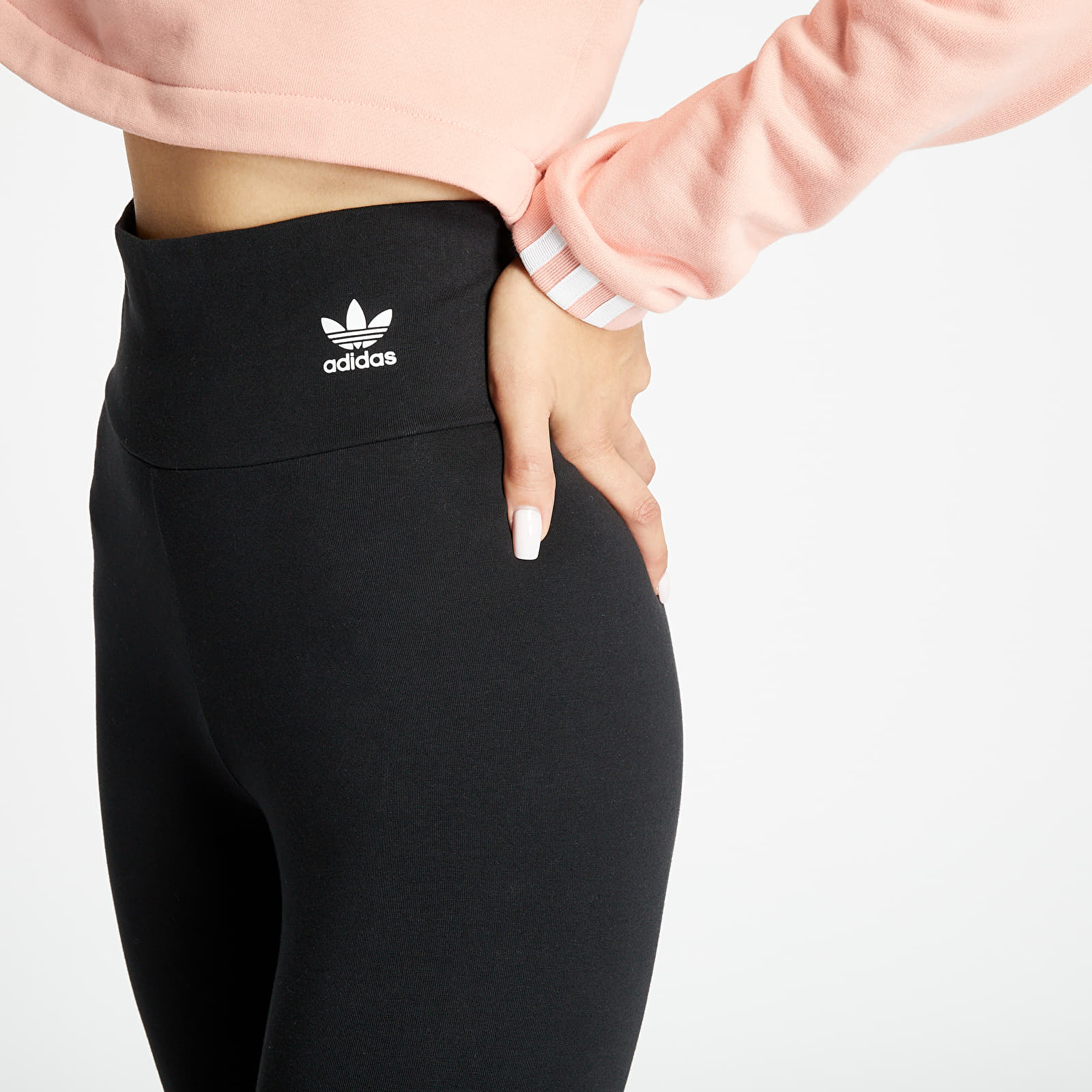 Nohavice adidas Large Logo Tights Black