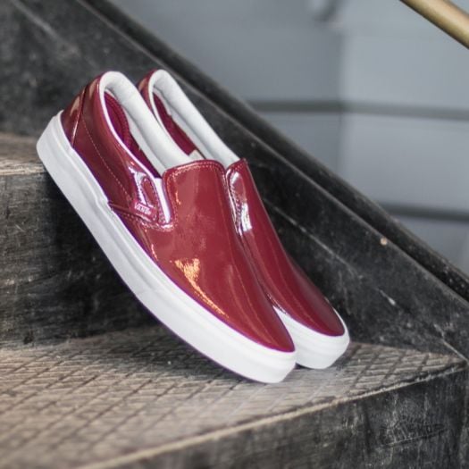 Burgundy van slip store ons