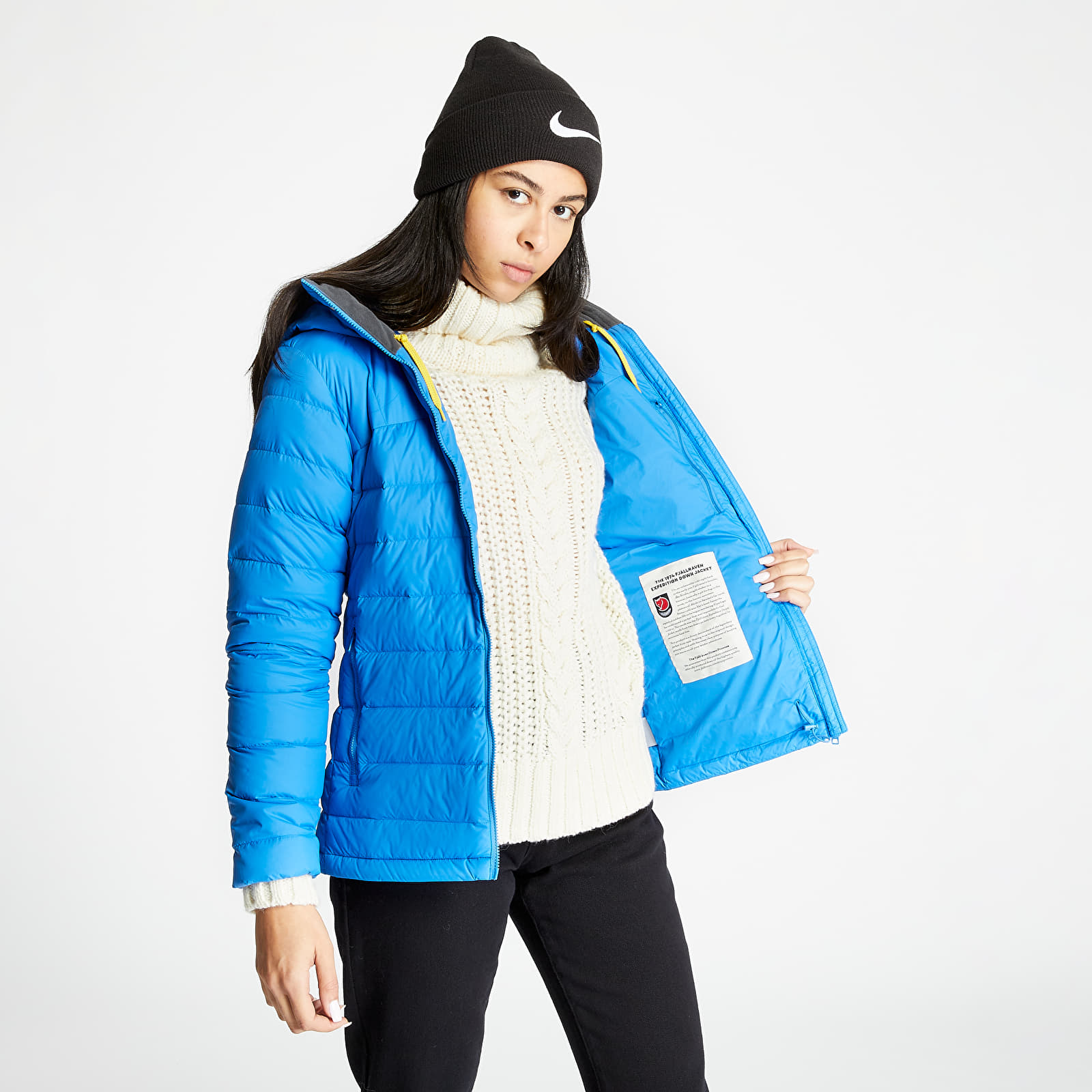 Geci Fjällräven Expedition Pack Down Jacket UN Blue