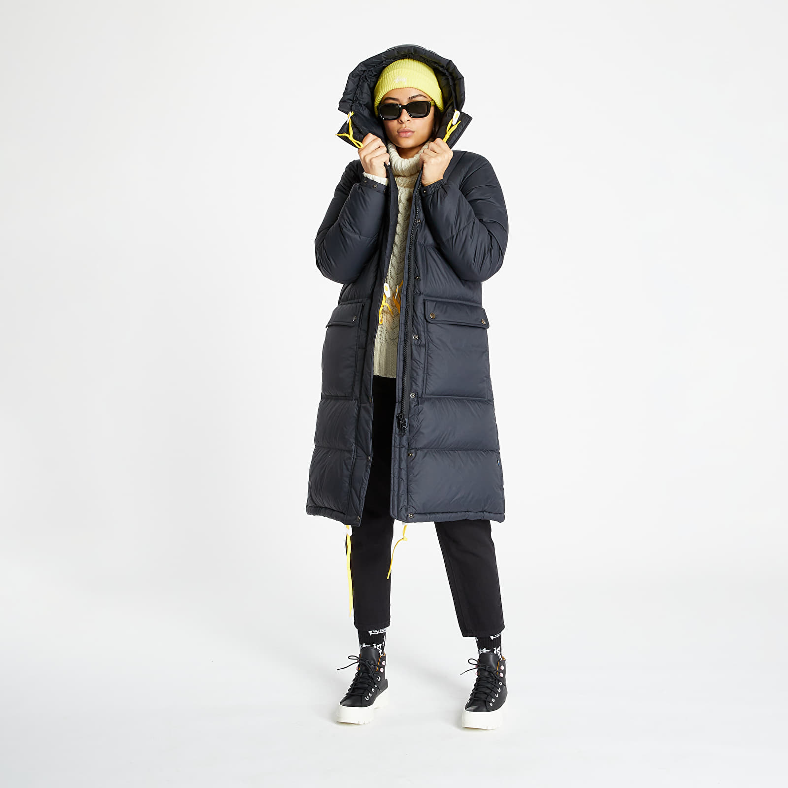 Jacken Fjällräven Expedition Long Down Parka Black