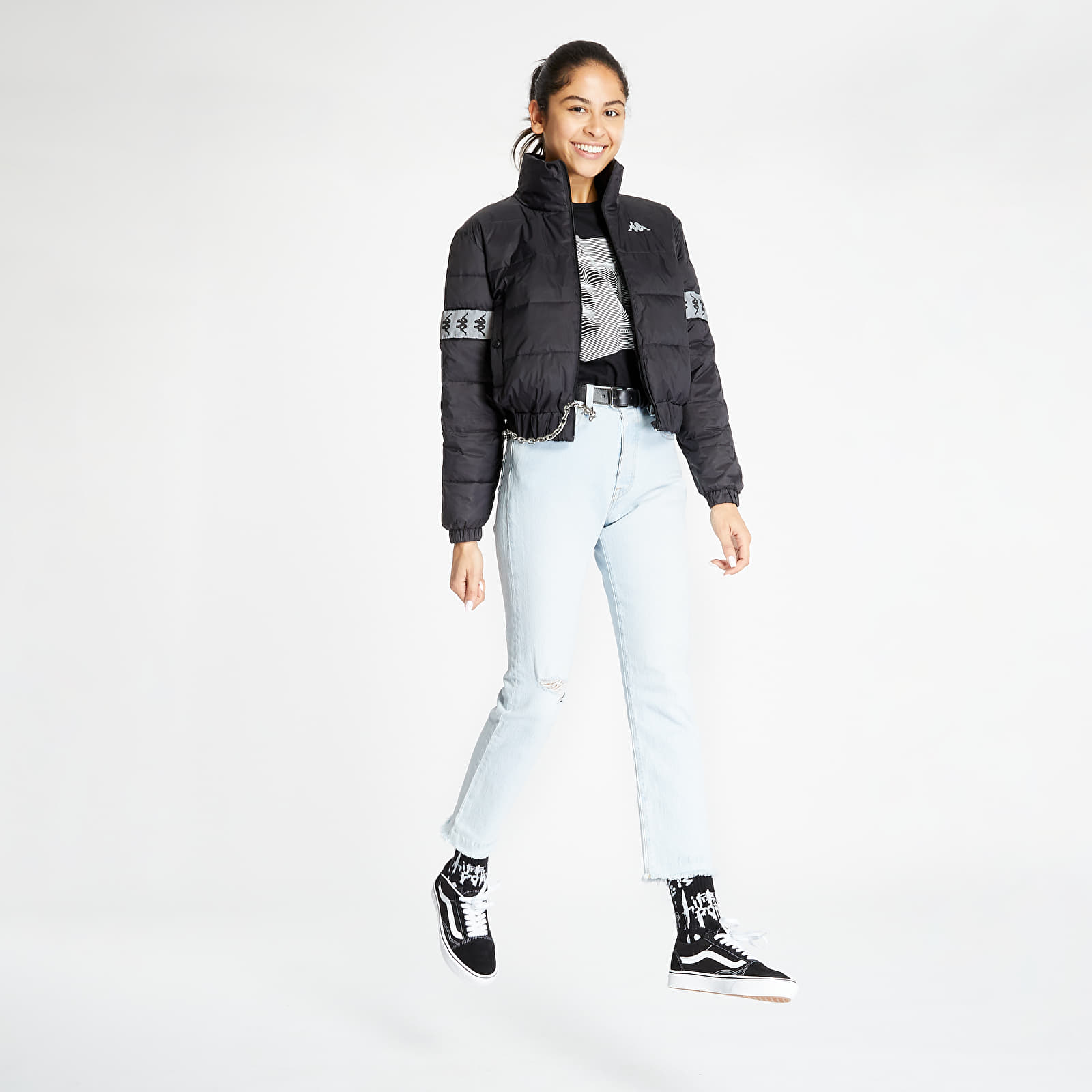 Giacche Kappa Doltan Jacket Black
