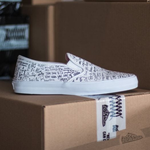 Vans W Slip On SF Leila Quotes Barely Pink