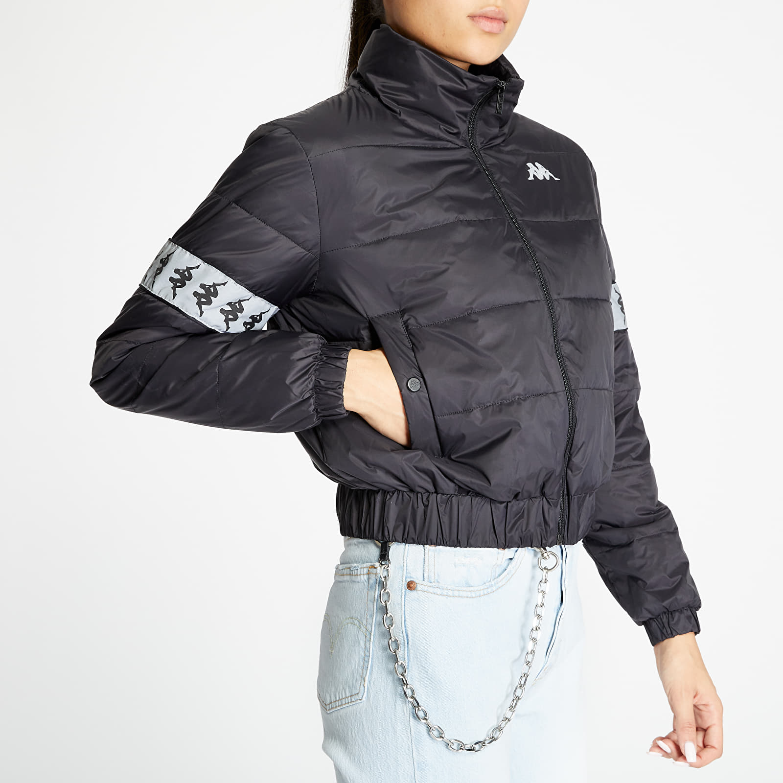 Giacche Kappa Doltan Jacket Black