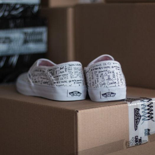 Vans W Slip On SF Leila Quotes Barely Pink