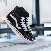 Vans sk8 hi lite black sales
