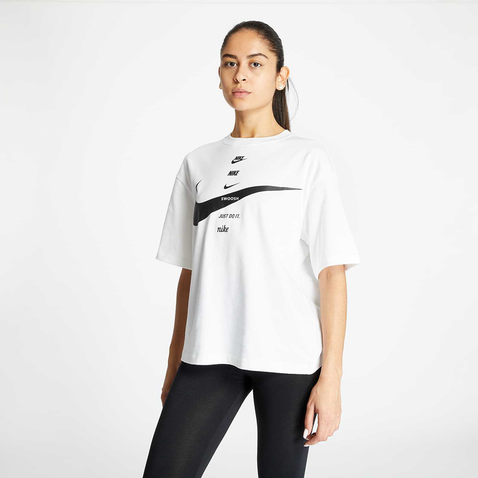 T-shirts Nike Sportswear Tee White/ Black