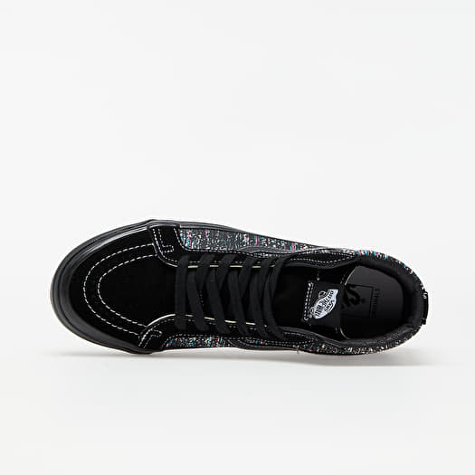 Vans Vault OG Sk8-Hi LX (OG Static Print) Black/ Black | Footshop