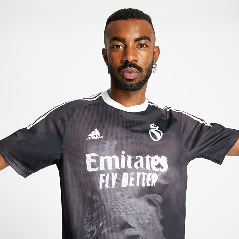 adidas Real Madrid Human Race Jersey Black/ White | Footshop