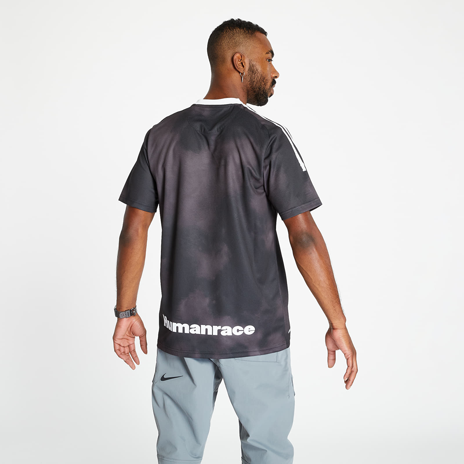 T-shirts adidas Real Madrid Human Race Jersey Black/ White