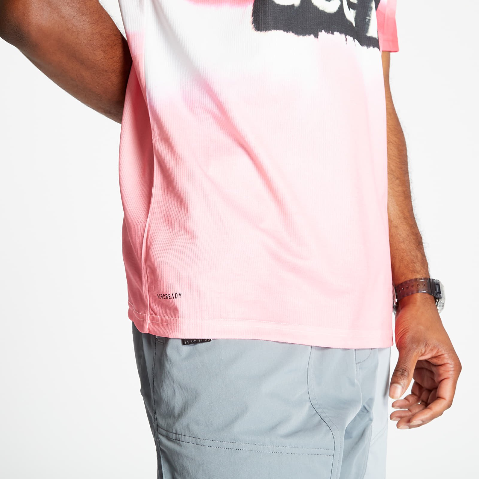Koszulki adidas Juventus Human Race Jersey Glow Pink/ Black
