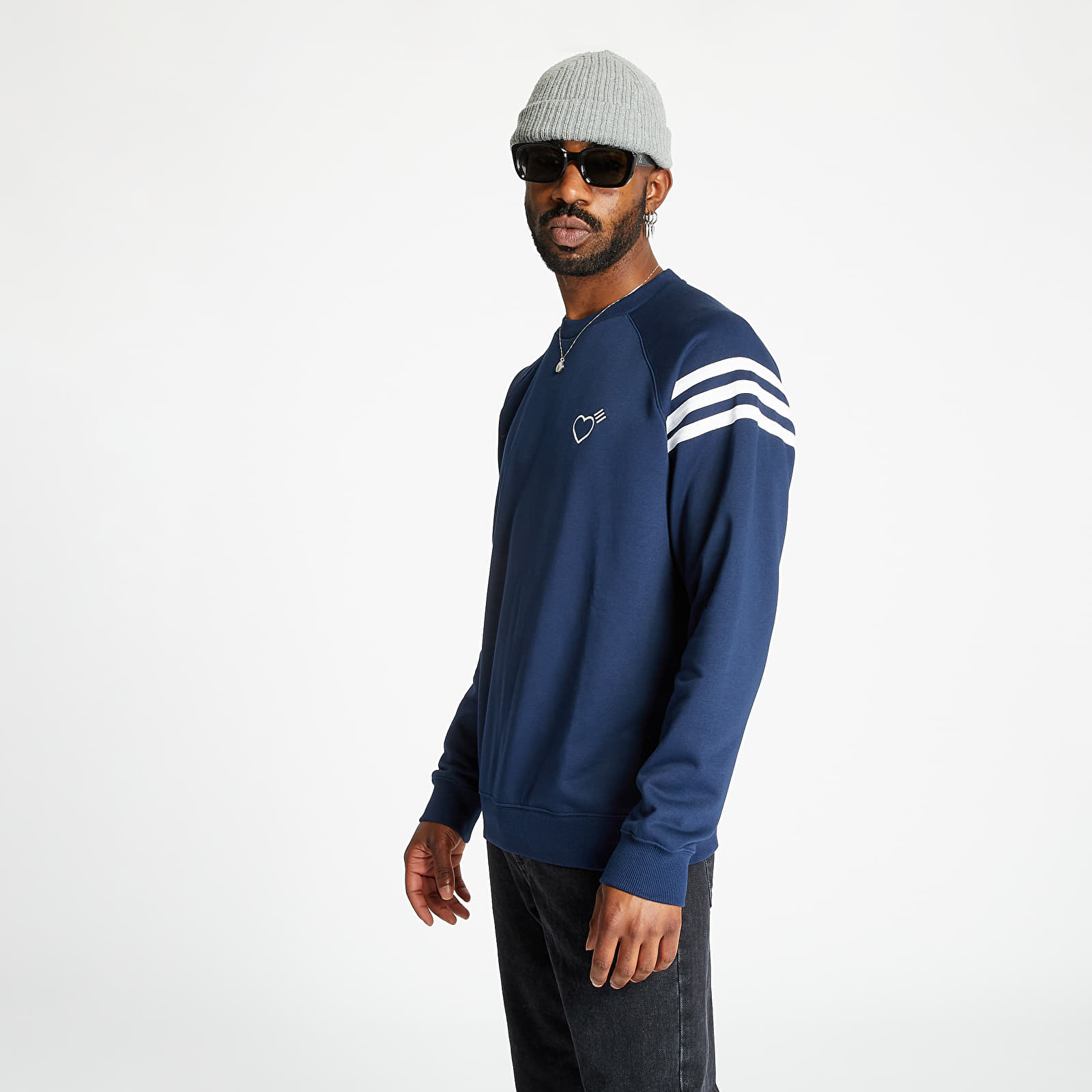Hoodies and sweatshirts adidas Human Made Sweatshirt Collegiate