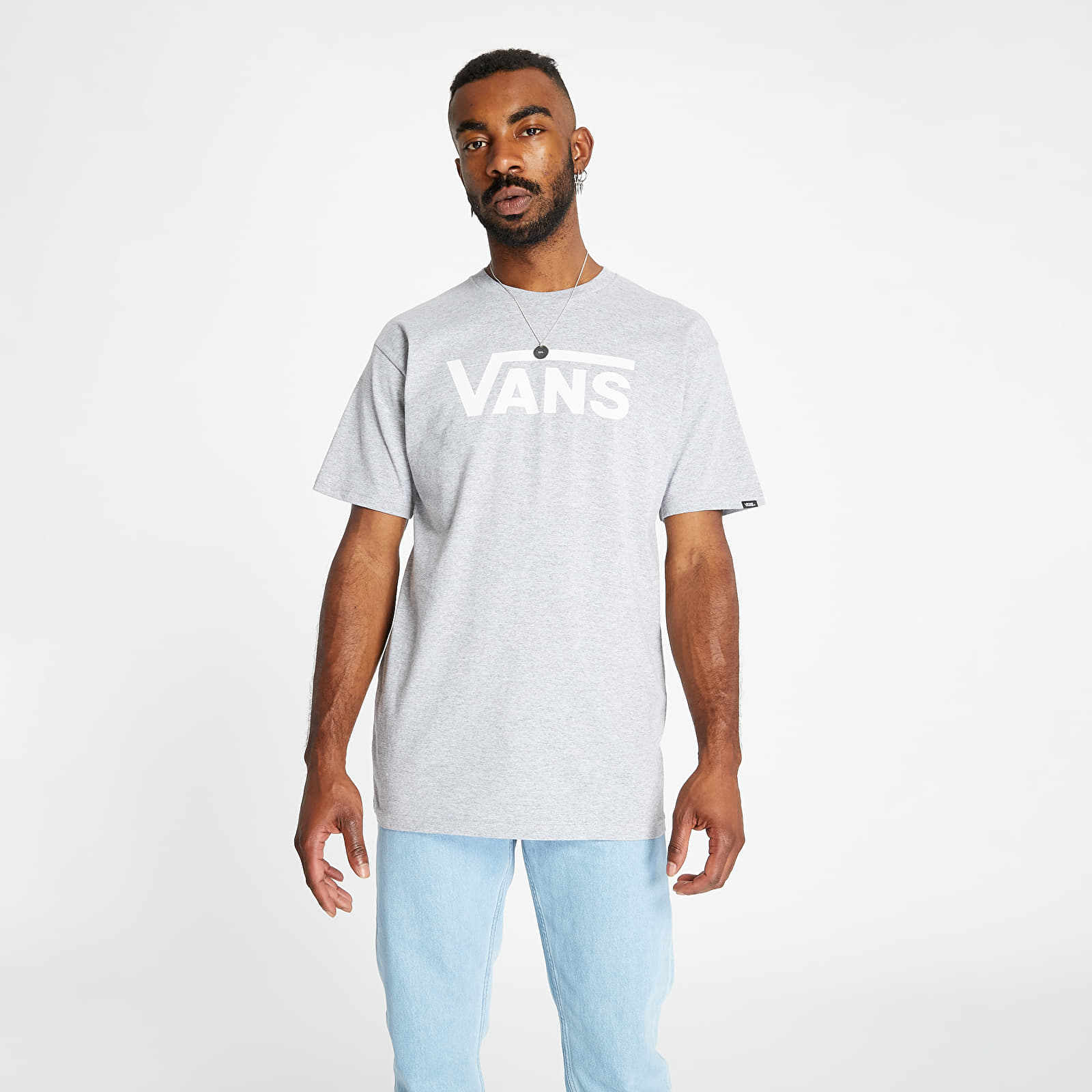 T-shirts Vans Classic Tee Athletic Heather/ White