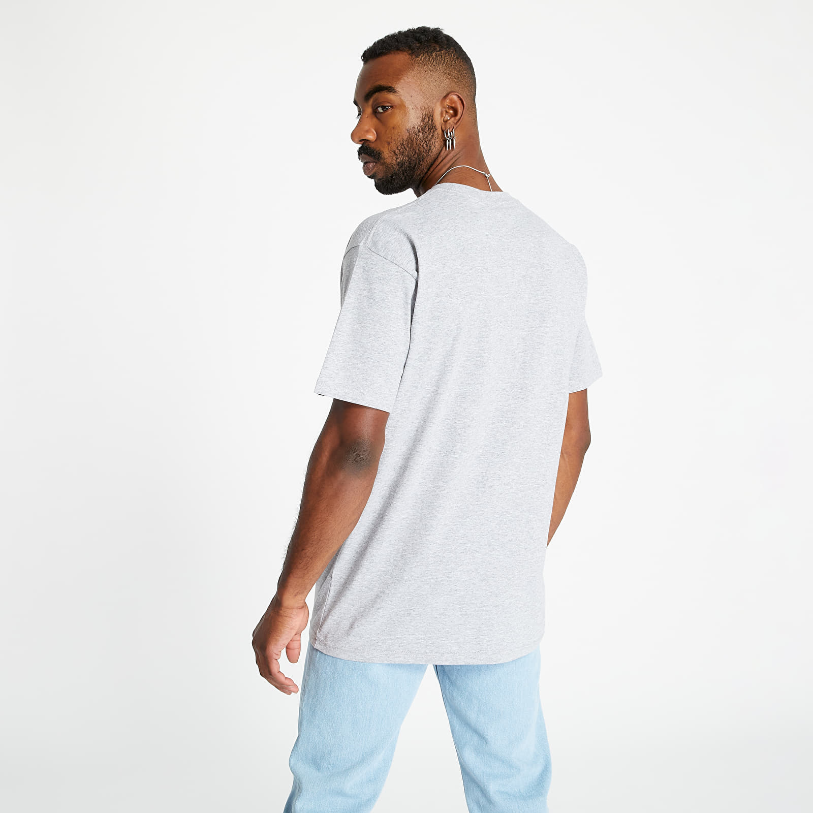 T-shirts Vans Classic Tee Athletic Heather/ White