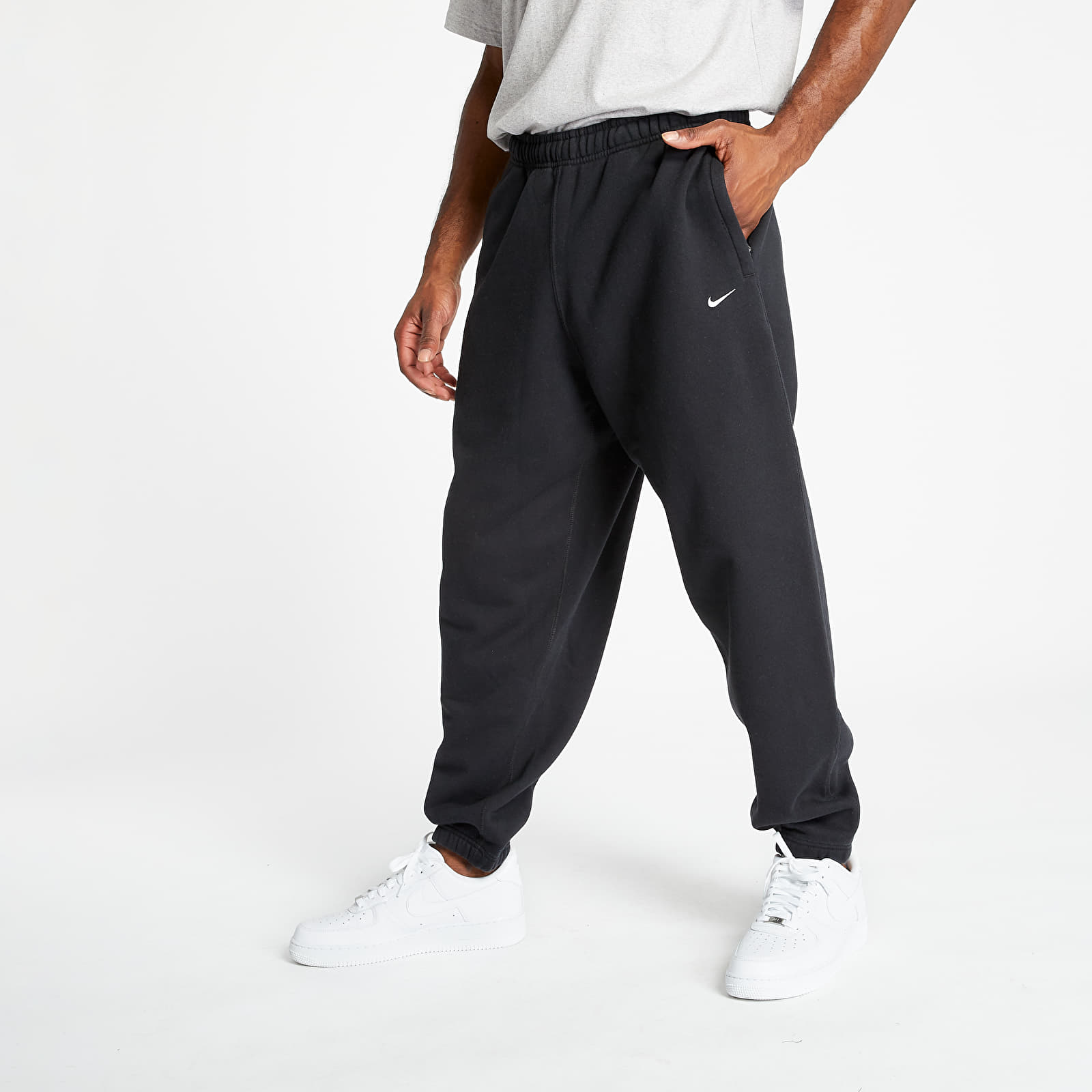 Pantalones Nike NRG Washed Pants Black/ White