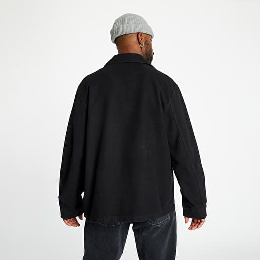 Our Legacy Evening Coach Jacket Black Brushed Cotton | Footshop
