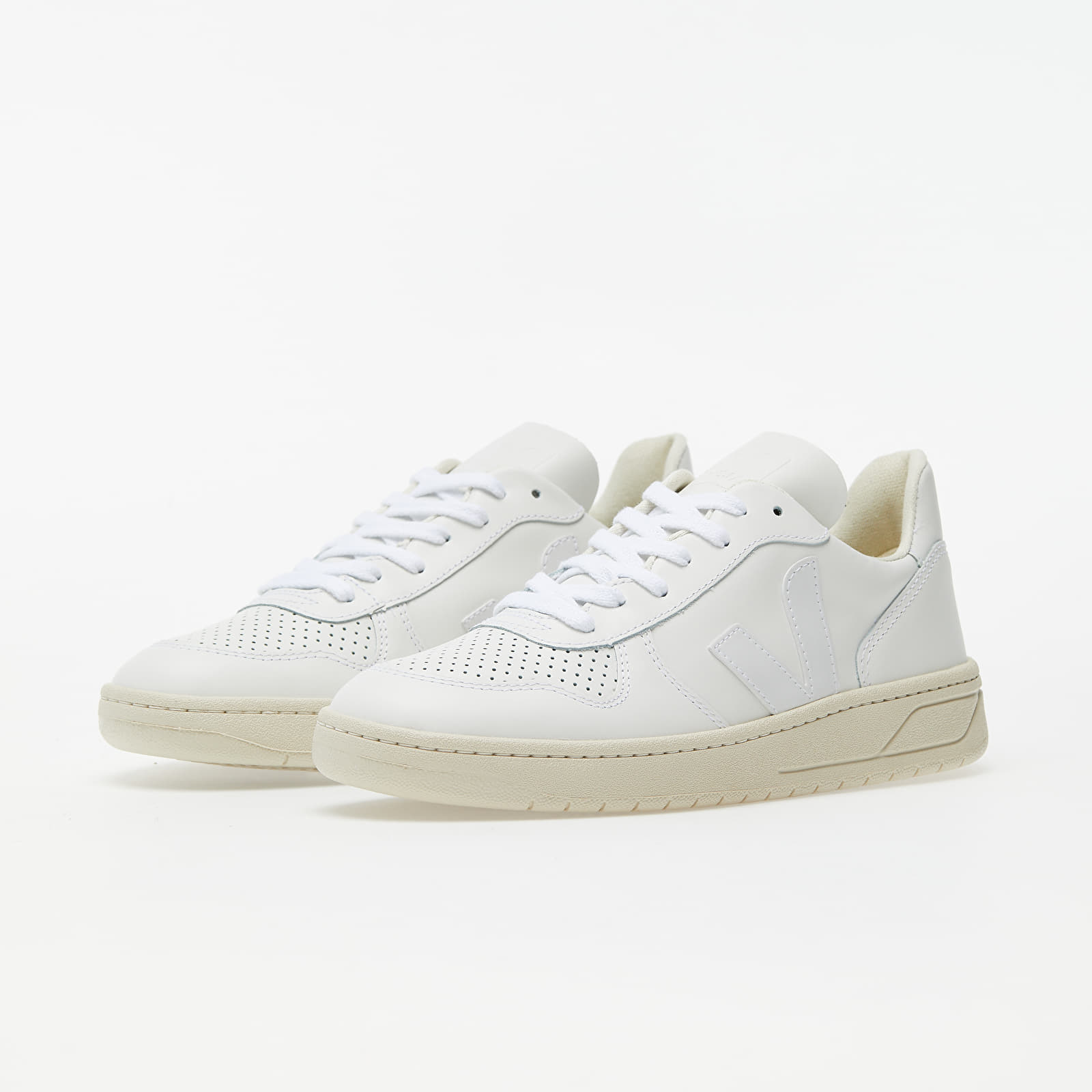 Scarpe uomo Veja V-10 Open White