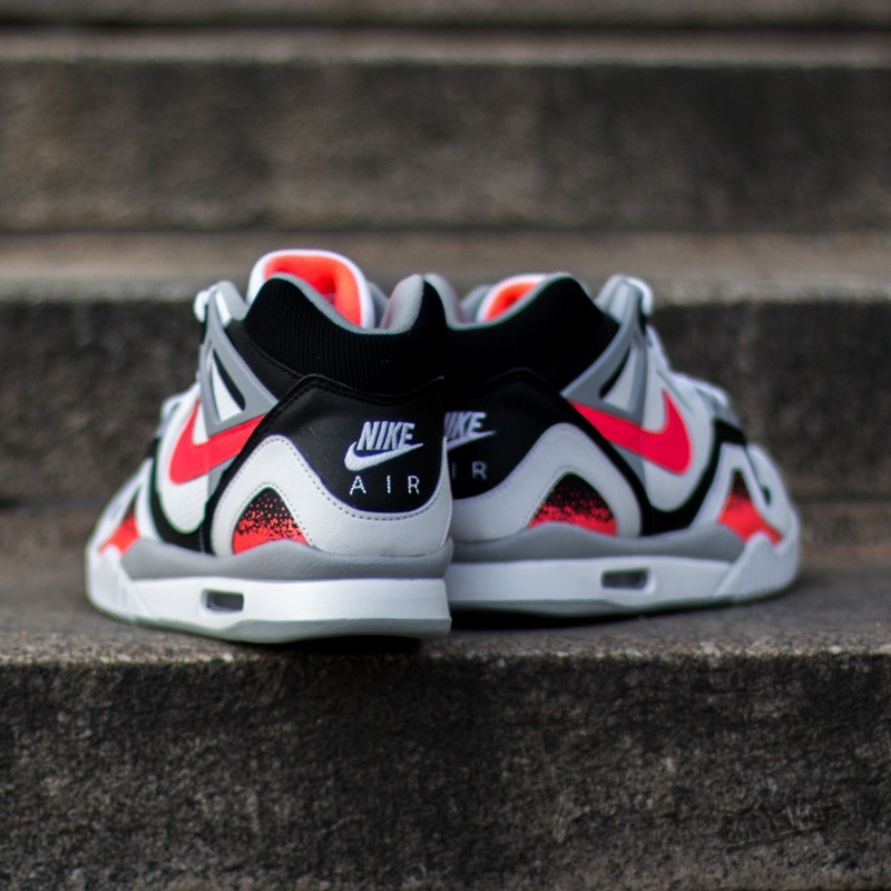 Nike Air Tech Challenge II White/ Hot Lava-Black-Flat Silver