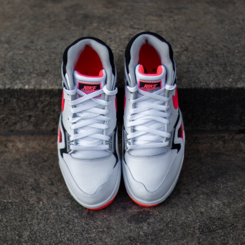 Nike Air Tech Challenge II White/ Hot Lava-Black-Flat Silver