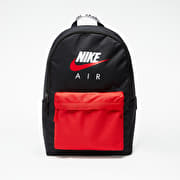 Nike backpack black 2025 and red