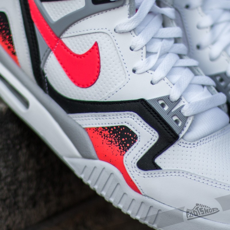 Nike Air Tech Challenge II White/ Hot Lava-Black-Flat Silver