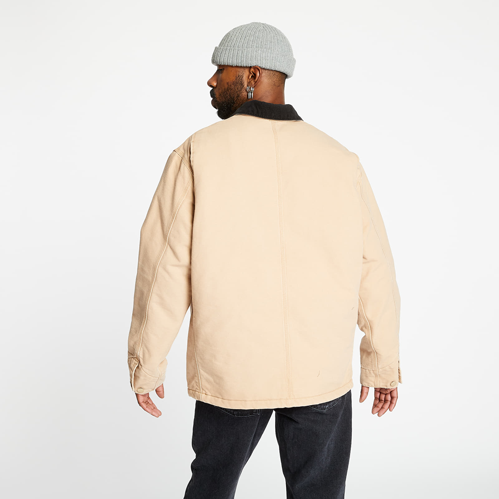 Jackor Carhartt WIP OG Chore Coat Dusty H Brown/ Black