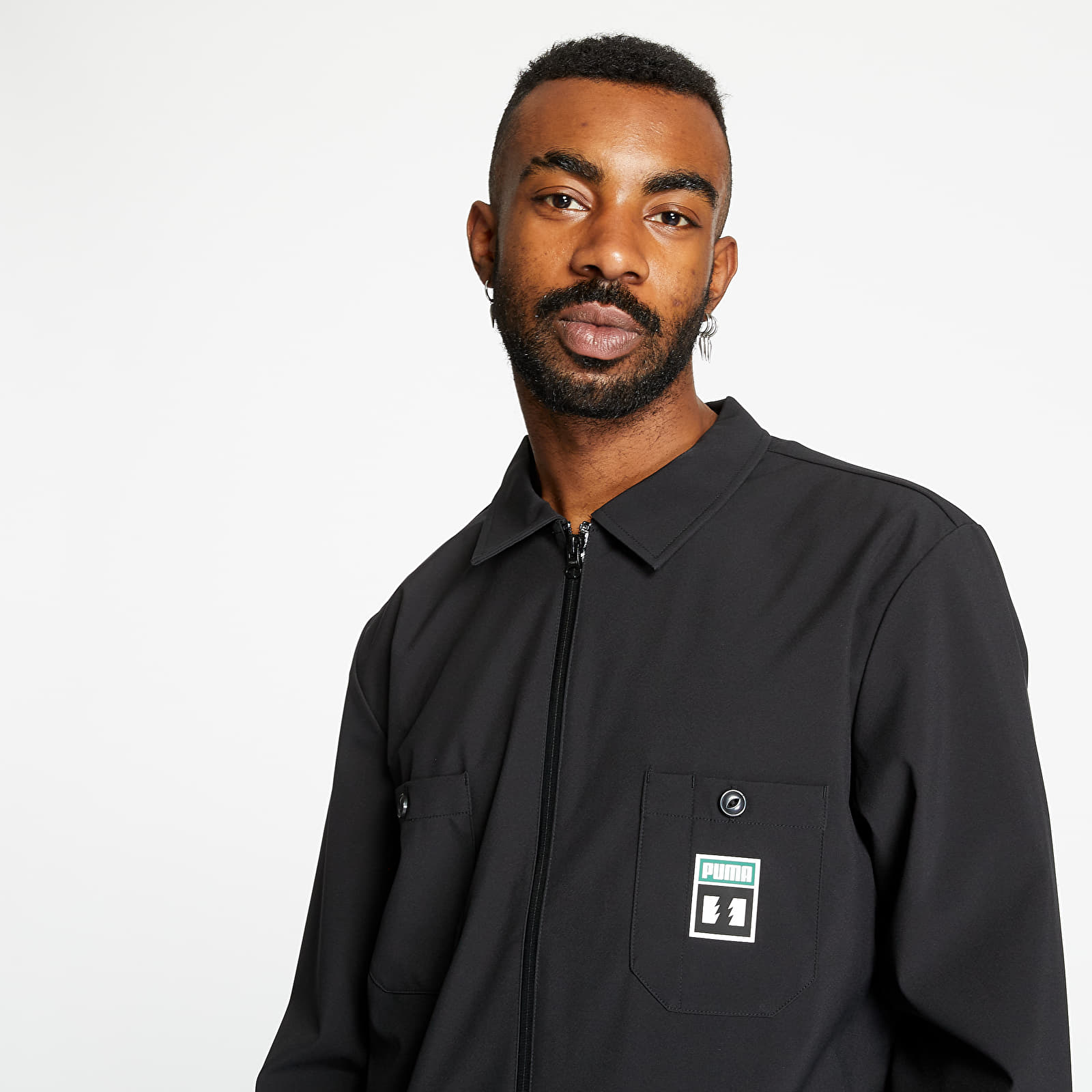Jackets Puma x The Hundreds Chore Jacket Puma Black