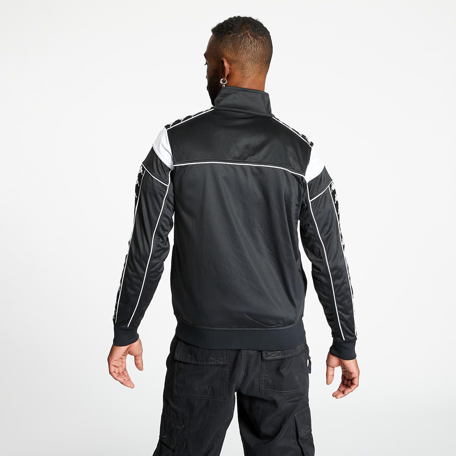 Hoodies and sweatshirts Kappa 222 Banda Merez Slim Jacket Black