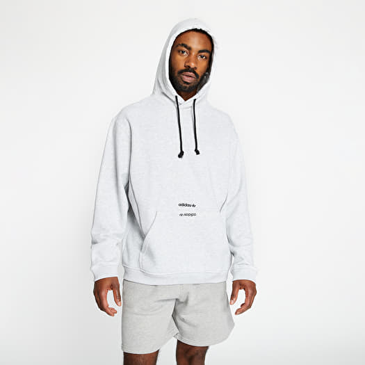 Hoodies and sweatshirts adidas F Hoodie Light Grey Heather Footshop